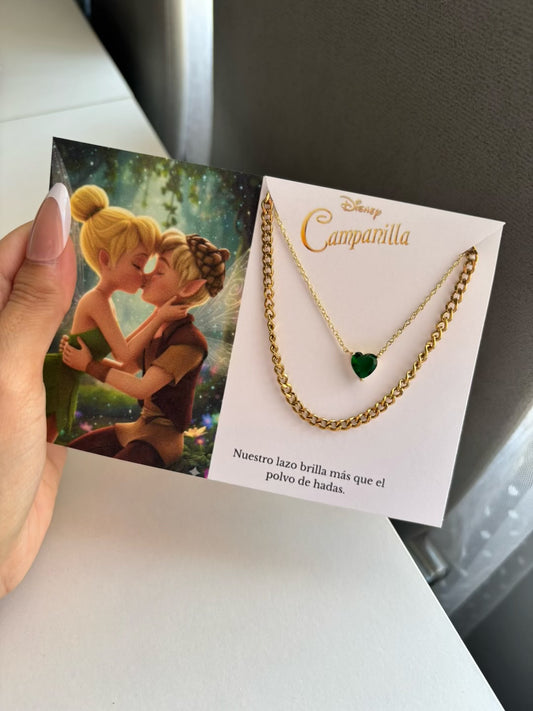 Collares pareja Campanilla