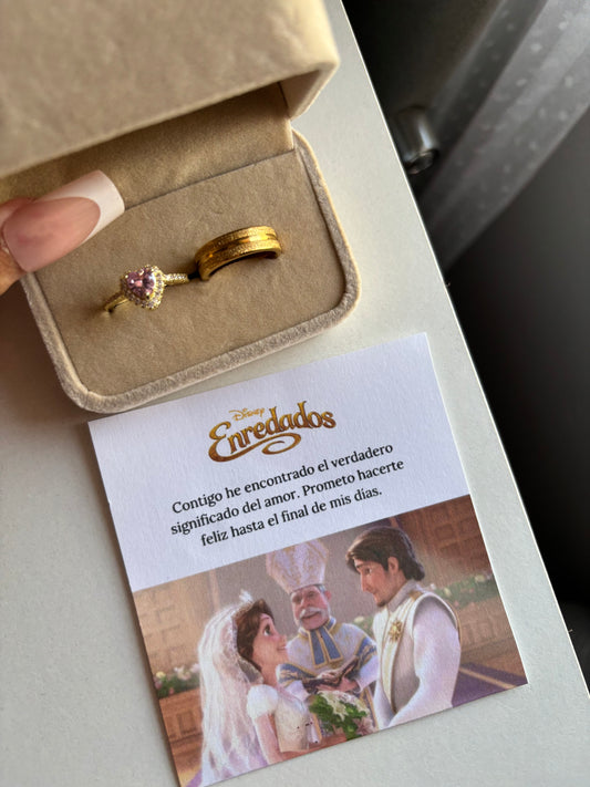 Anillos pareja de Enredados