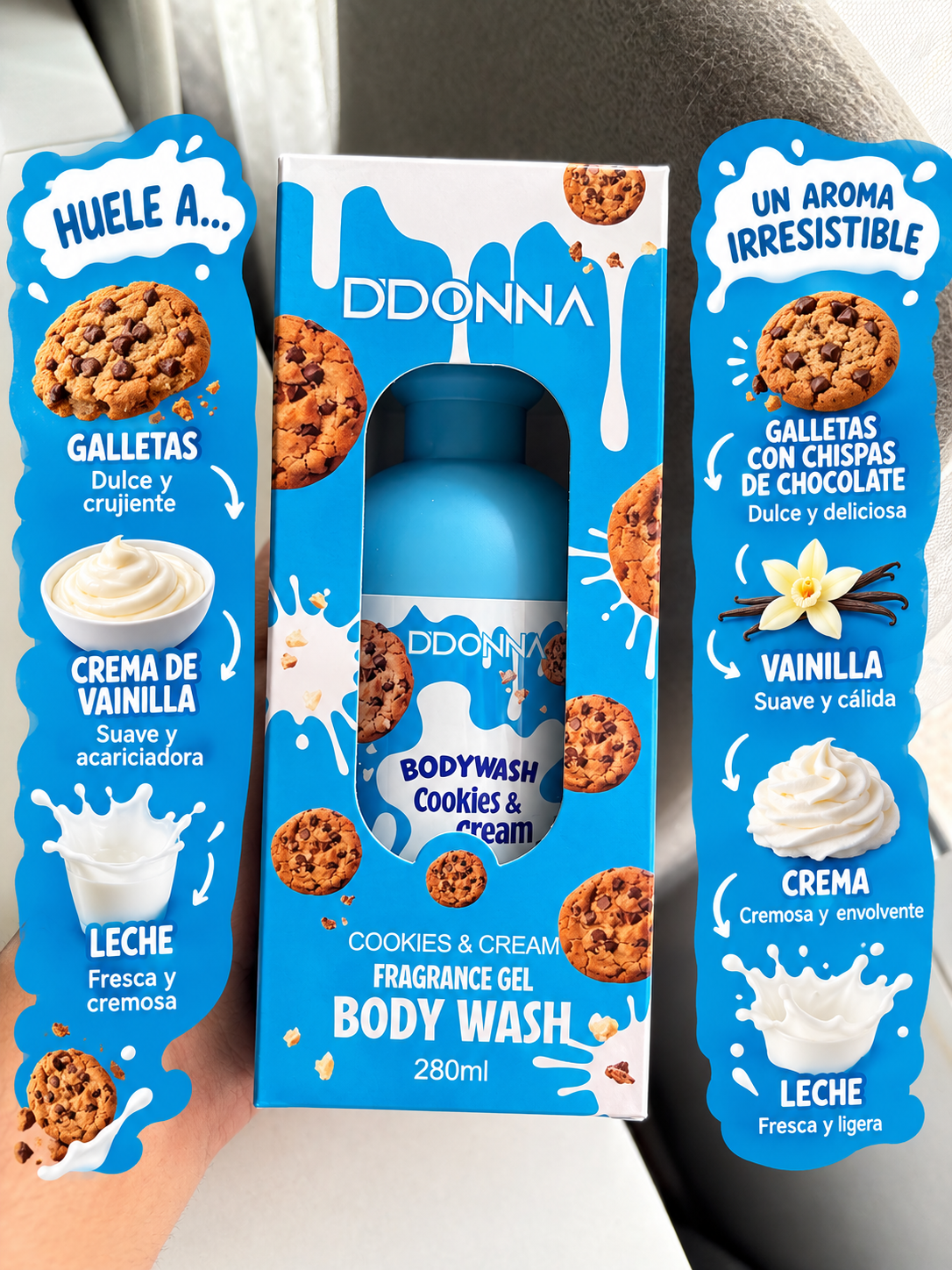 Gel de Galleta y Crema