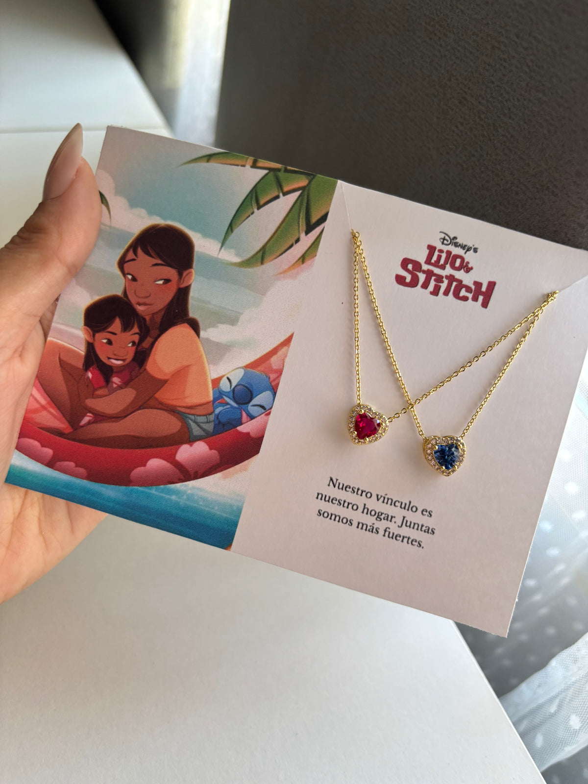Collares hermanas Lilo y Nani