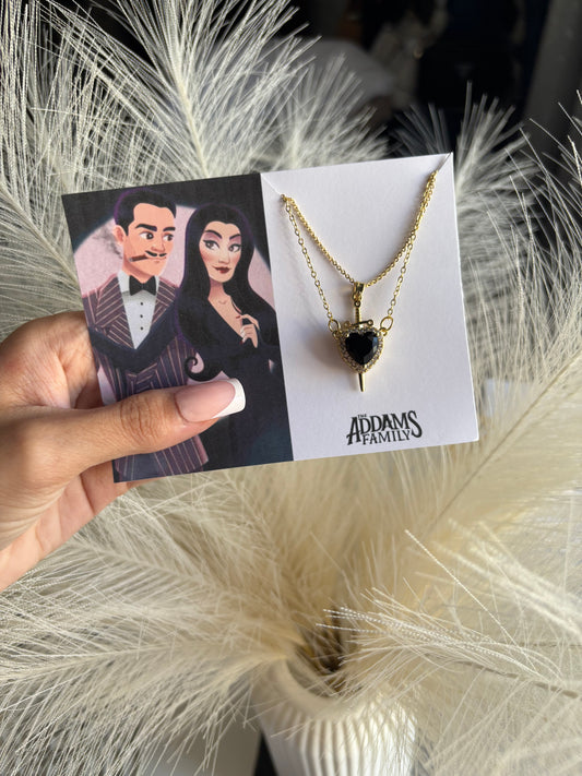 Collares pareja de Addams | Gato con Botas