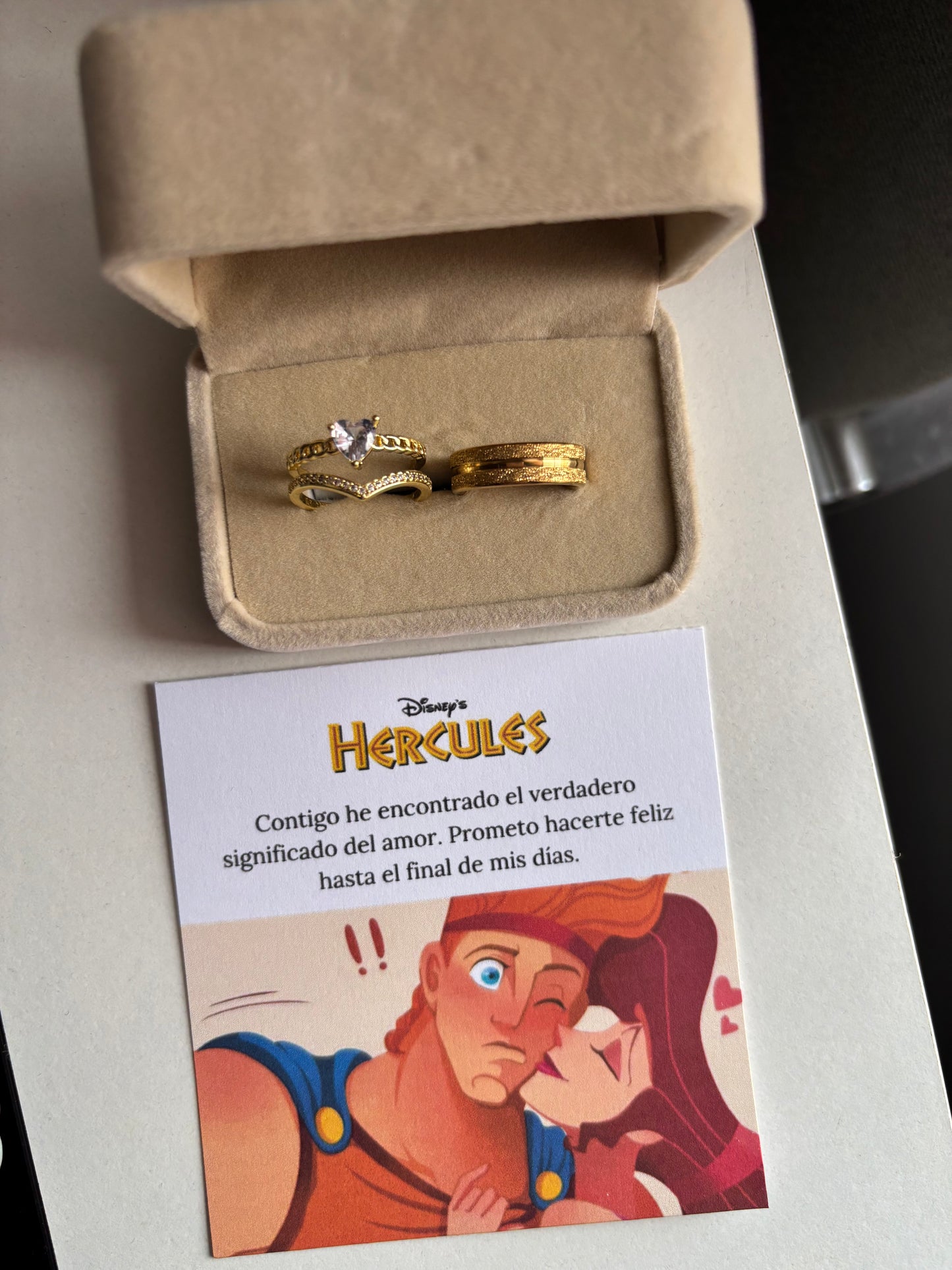 Anillos pareja Hércules 🏺