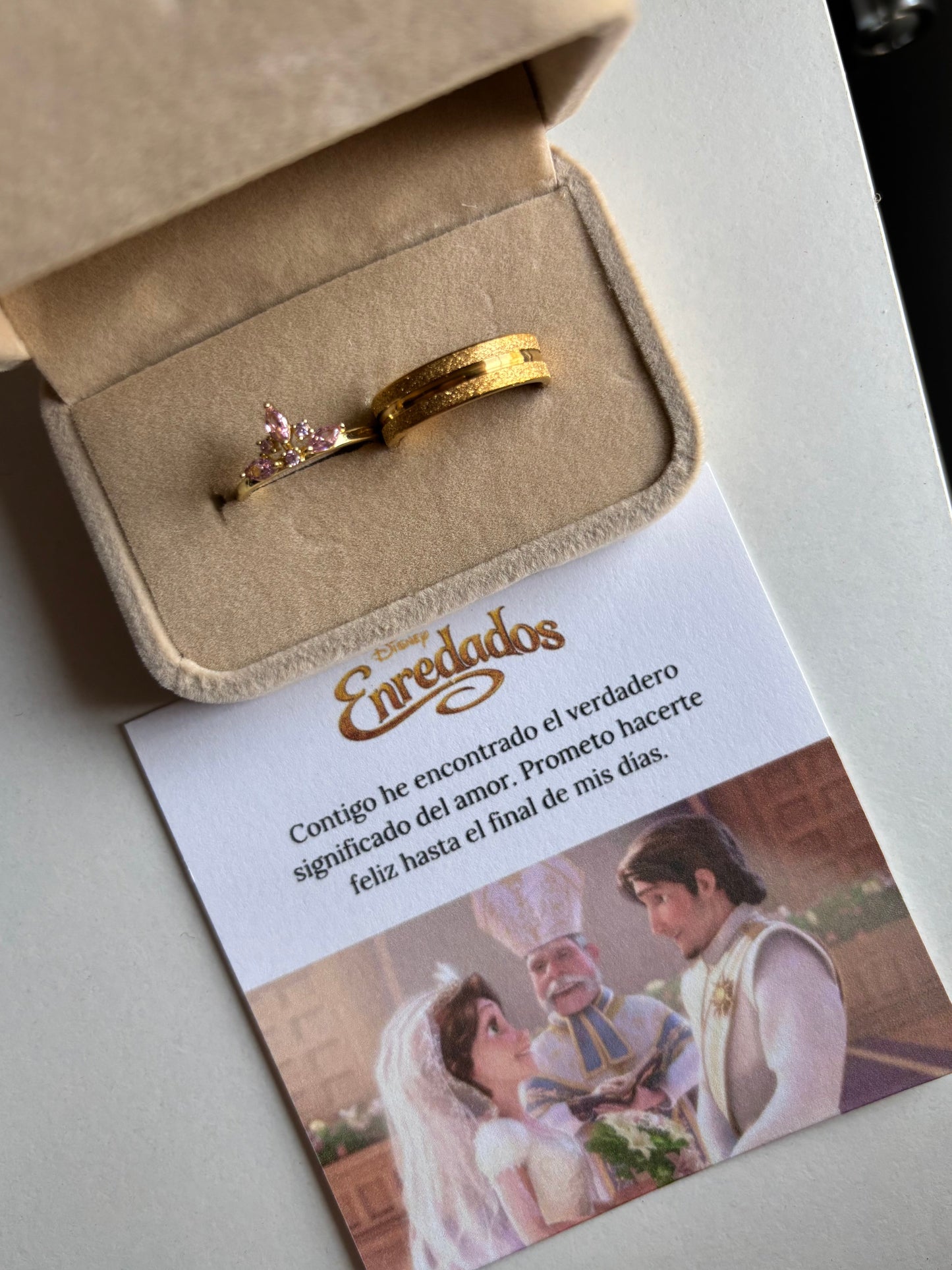Anillos pareja de Enredados