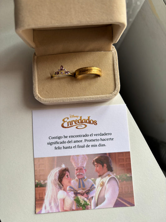 Anillos de pareja de Enredados